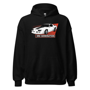 3rd Gen Camaro Hoodie in black